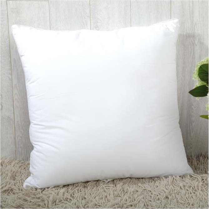 Bílá výplň do polštáře s příměsí bavlny Minimalist Cushion Covers