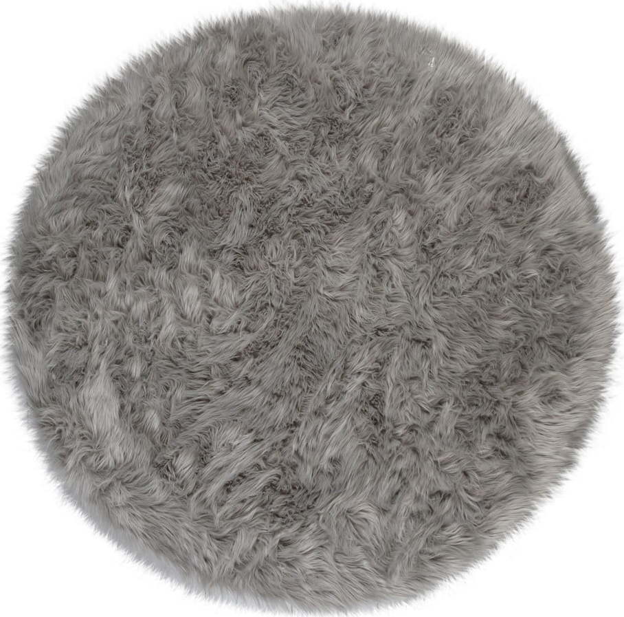 Šedý koberec Flair Rugs Sheepskin