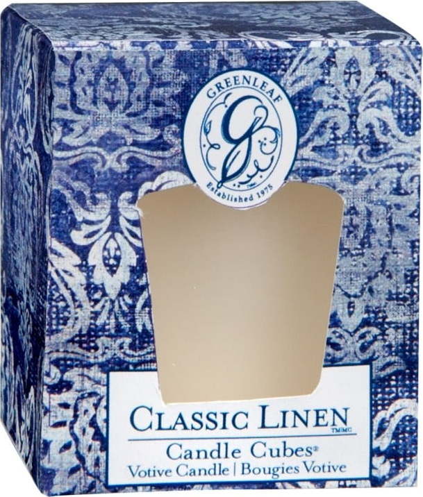 Svíčka s vůní lnu Greenleaf Classic Linen