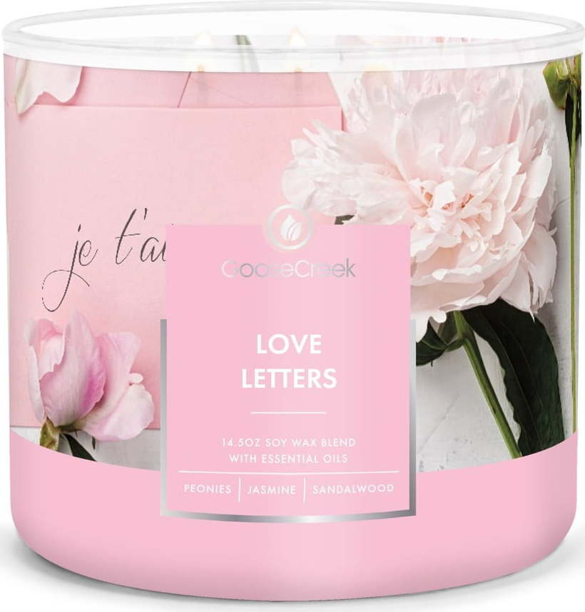 Vonná svíčka v dóze Goose Creek Love Letters