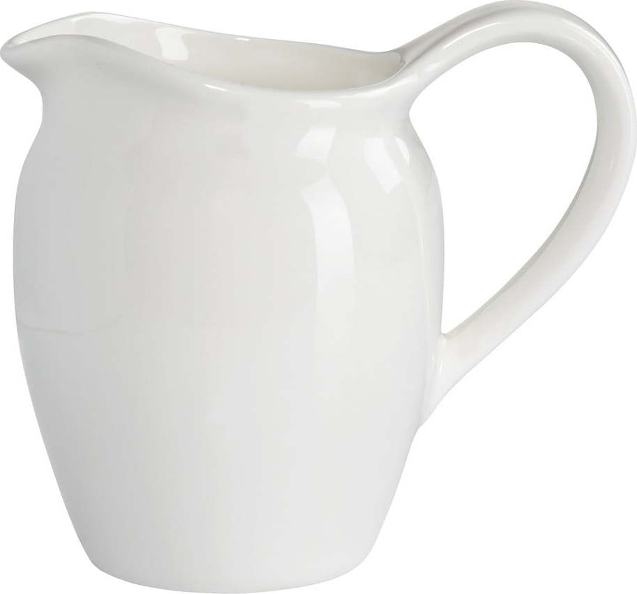 Bílá porcelánová mléčenka Maxwell & Williams Basic