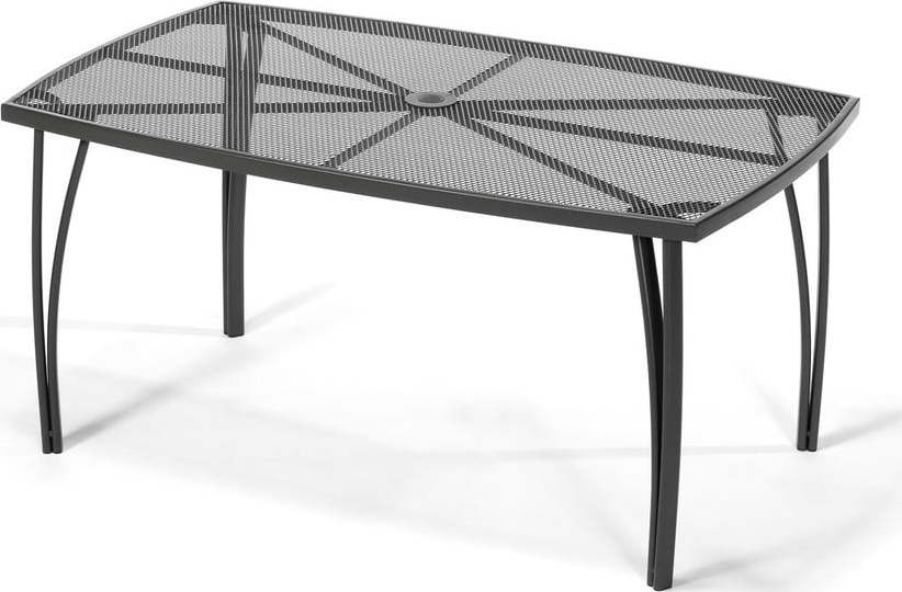 Kovový zahradní jídelní stůl 150x90 cm - Rojaplast Rojaplast