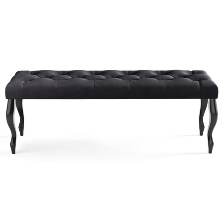 Lavice CHESTERFIELD 120x40 cm Černá SG-nábytek