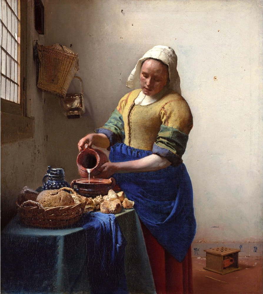 Obraz - reprodukce 45x60 cm The Milkmaid