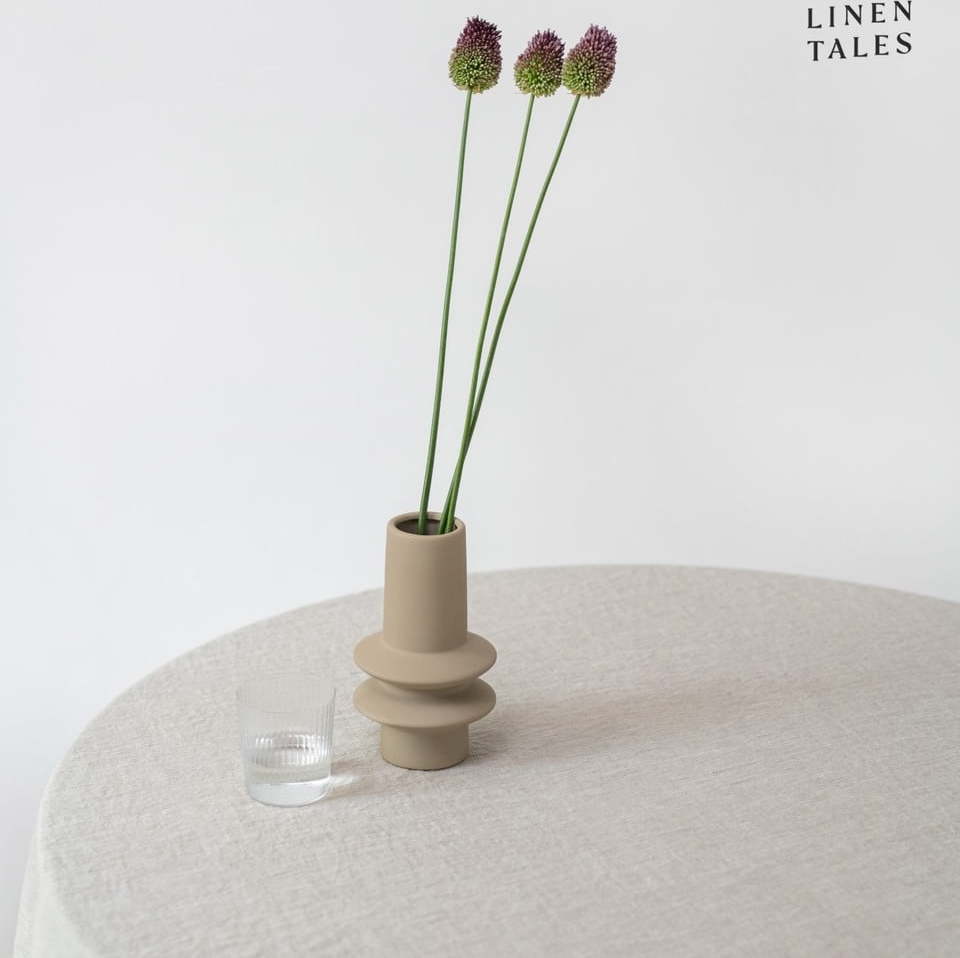 Lněný ubrus ø 180 cm – Linen Tales Linen Tales