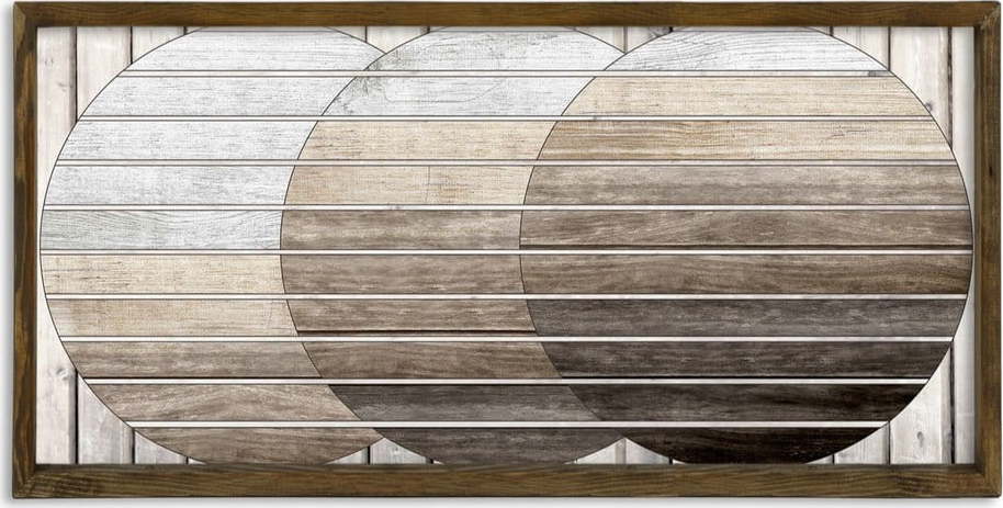 Obraz 120x60 cm Circles – Wallity Wallity