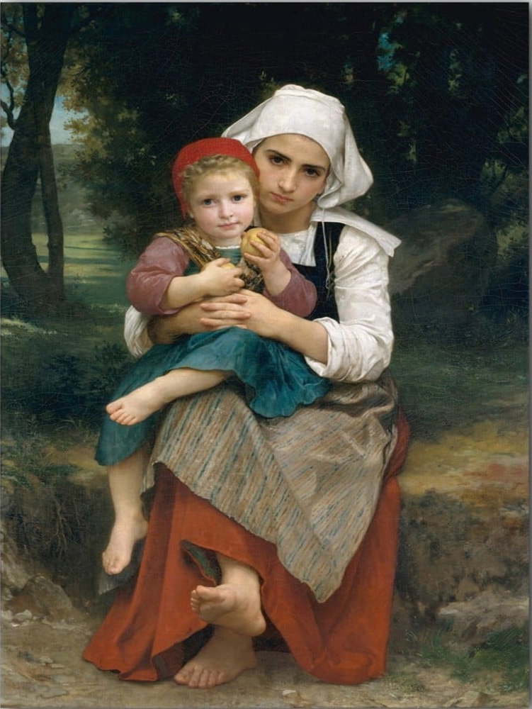 Obraz - reprodukce 70x100 cm William Bouguereau – Wallity Wallity