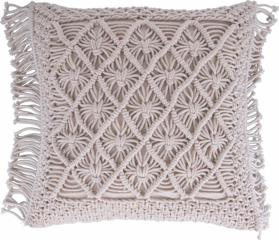 Textilní dekorační polštář 45x45 cm Macrame – Villa d'Este Villa d'Este