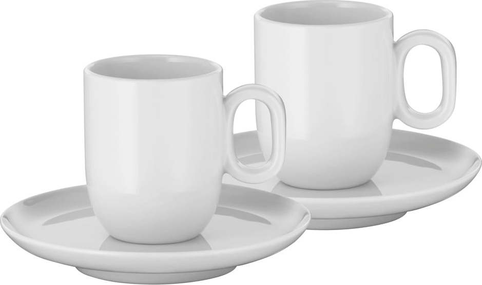 Bílé porcelánové šálky v sadě 2 ks na espresso 60 ml Barista – WMF WMF