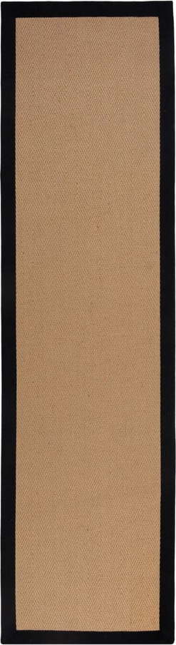 Jutový běhoun v přírodní barvě 60x800 cm Kira – Flair Rugs Flair Rugs