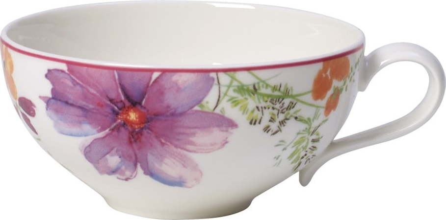 Porcelánový šálek na čaj s motivem květin Villeroy & Boch Mariefleur Tea