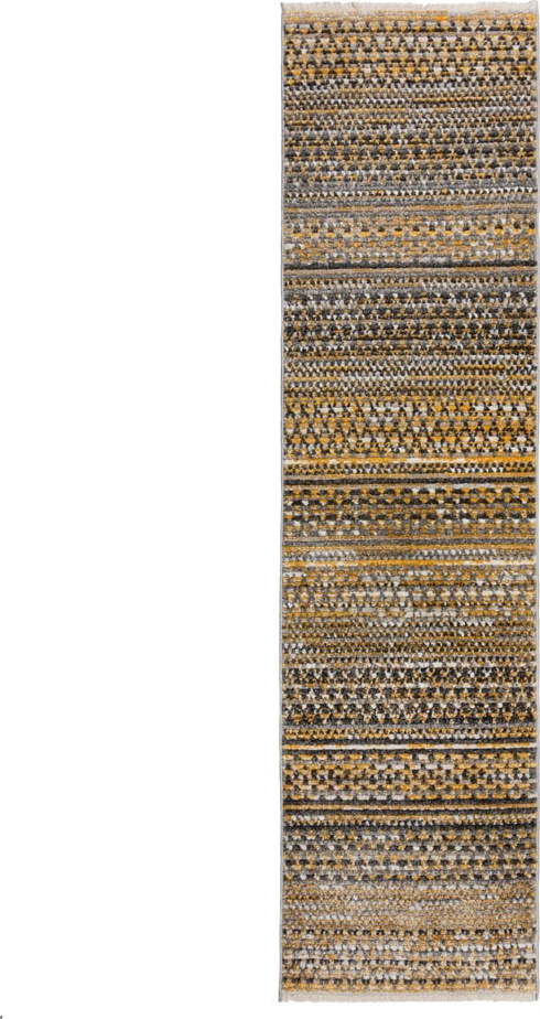 Běhoun v hořčicové barvě 60x230 cm Camino – Flair Rugs Flair Rugs