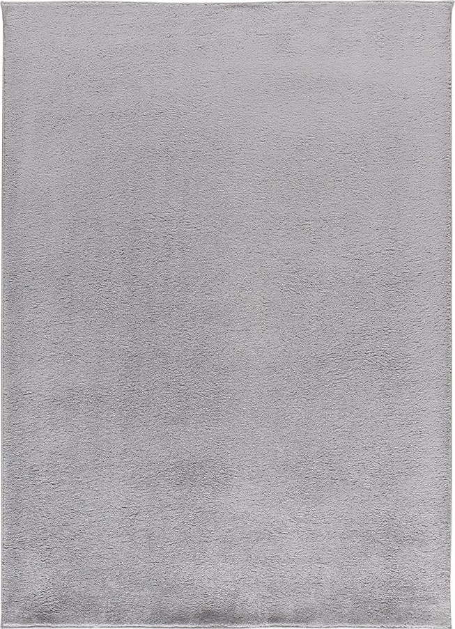 Šedý koberec z mikrovlákna 80x150 cm Coraline Liso – Universal Universal