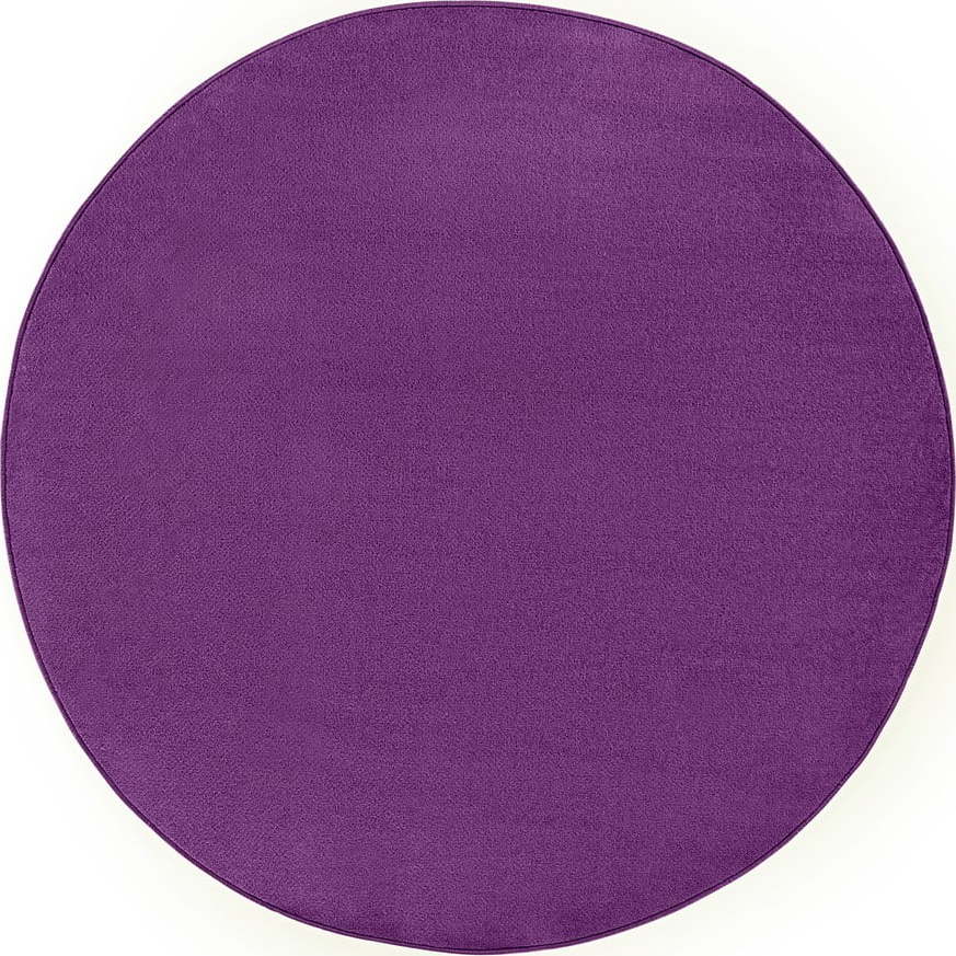 Tmavě fialový kulatý koberec ø 133 cm Fancy – Hanse Home Hanse Home