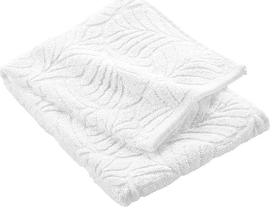 Bílý froté bavlněný ručník 50x90 cm Madeira – douceur d'intérieur Douceur d intérieur