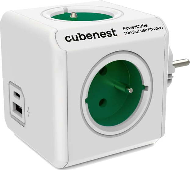 Rozbočovací zásuvka PowerCube Original USB – Cubenest CubeNest