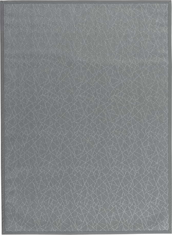 Světle šedý koberec z PVC 180x250 cm Geo Silver – Casa Selección Casa Selección