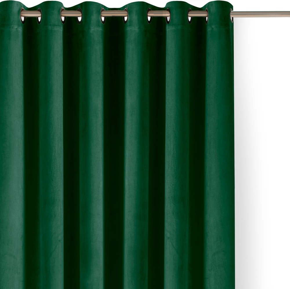 Zelený sametový dimout závěs 400x300 cm Velto – Filumi Filumi