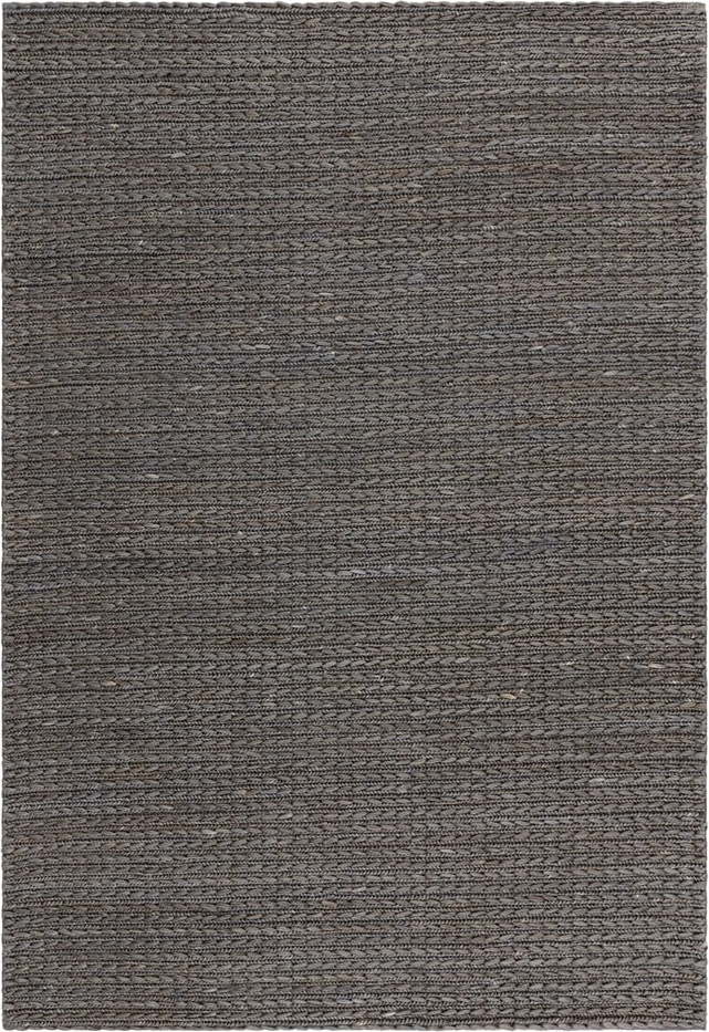 Antracitový ručně tkaný jutový koberec 120x170 cm Oakley – Asiatic Carpets Asiatic Carpets