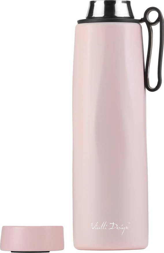 Růžová termoska 500 ml Fuori – Vialli Design Vialli Design