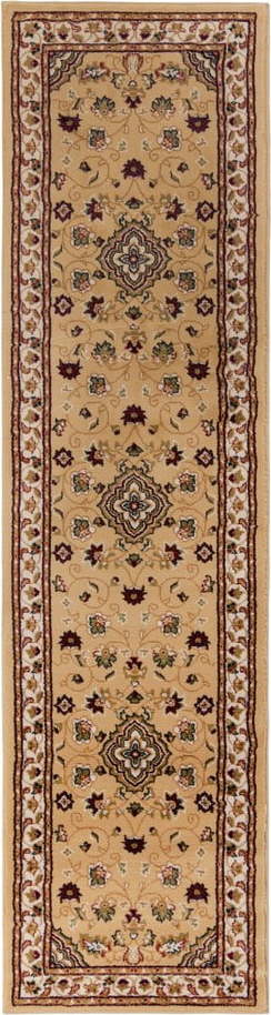 Béžový běhoun 60x230 cm Sherborne – Flair Rugs Flair Rugs