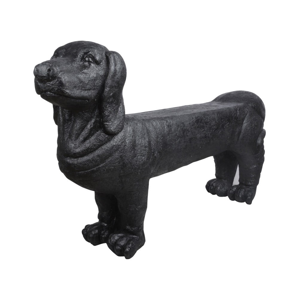 Černá zahradní lavice Dachshund – Esschert Design Esschert Design