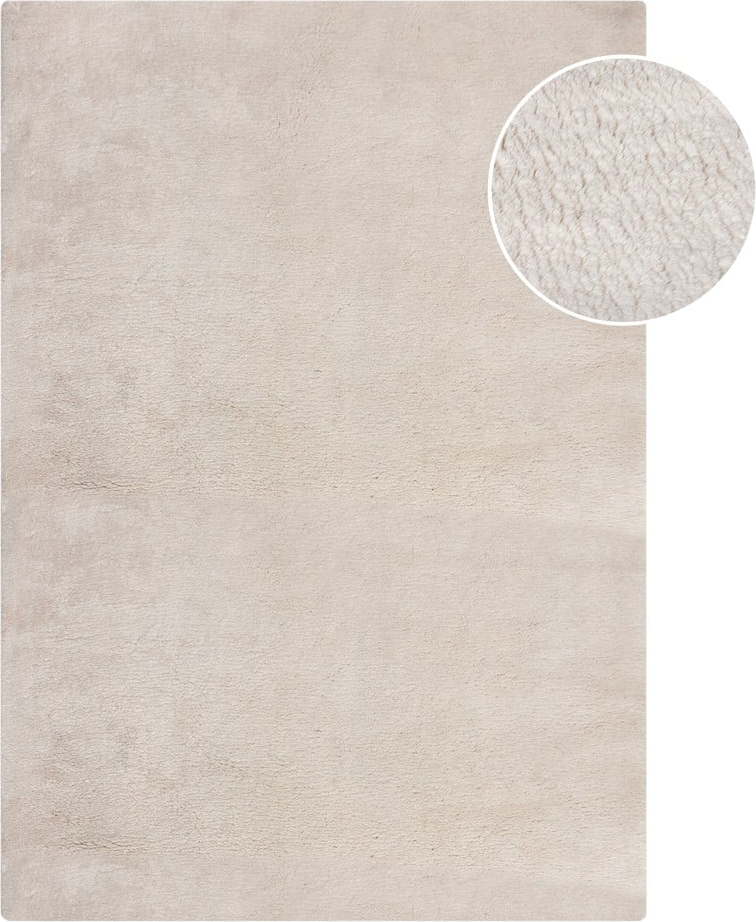 Krémová syntetická kožešina 160x230 cm Faroe Wool Look Fur – Flair Rugs Flair Rugs