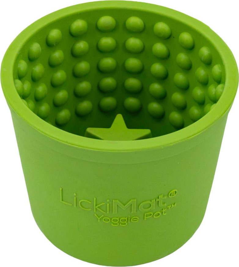 Lízací miska Yoggie Pot Green – LickiMat LickiMat