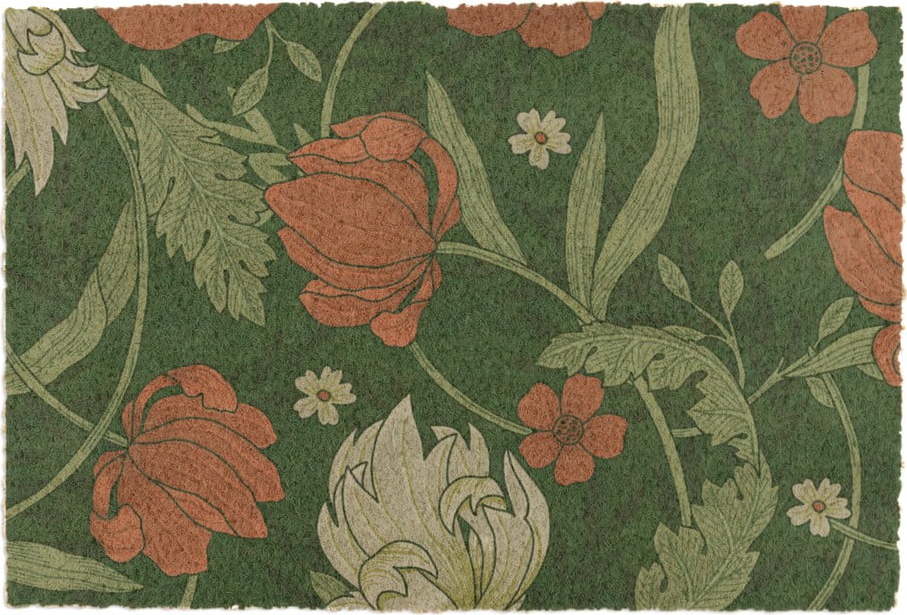 Rohožka z kokosového vlákna 40x60 cm William Morris Rose – Artsy Doormats Artsy Doormats