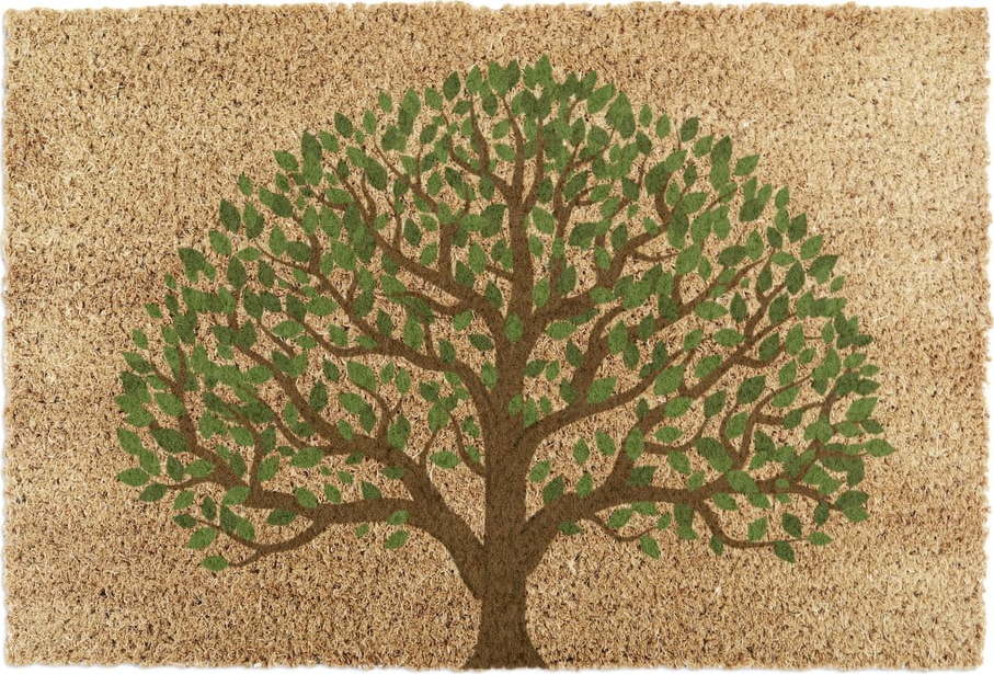 Rohožka z kokosového vlákna 60x90 cm Tree of Life – Artsy Doormats Artsy Doormats