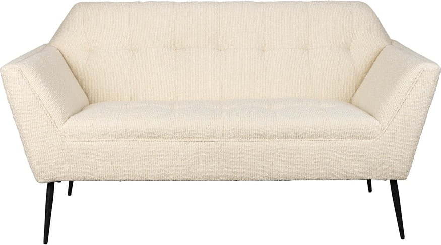 Krémová pohovka z textilie bouclé 150 cm Kate – Dutchbone Dutchbone