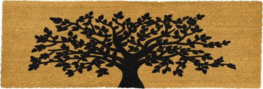 Rohožka z přírodního kokosového vlákna Artsy Doormats Tree Of Life