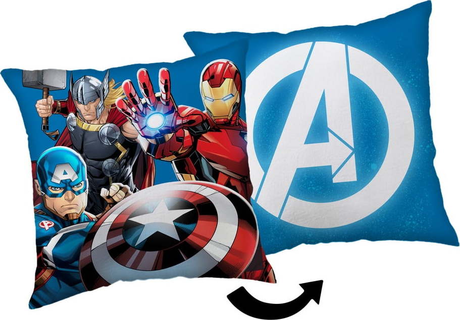 Dětský polštářek Avengers Heroes – Jerry Fabrics Jerry Fabrics