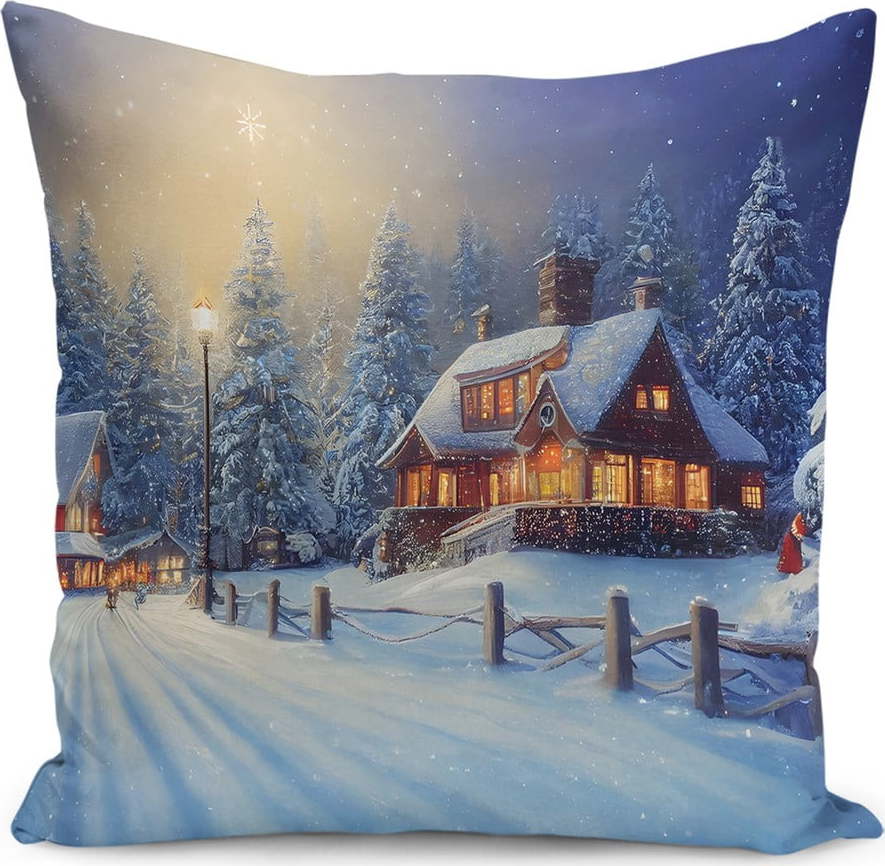 Povlak na polštář s vánočním motivem 43x43 cm – Mila Home Mila Home