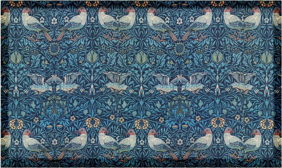 Rohožka 40x70 cm William Morris Bird – Artsy Doormats Artsy Doormats