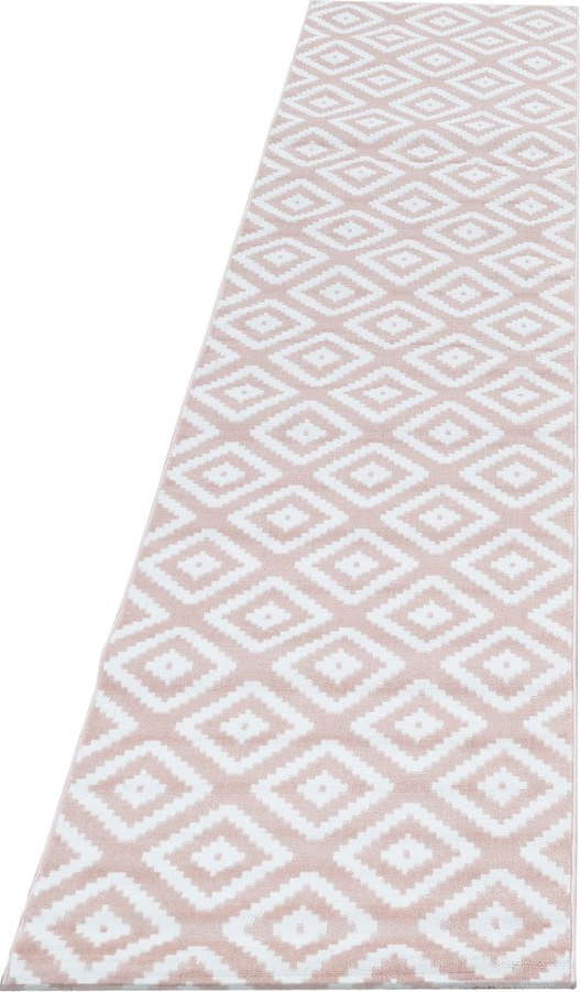 Světle růžový běhoun 80x300 cm Plus – Ayyildiz Carpets Ayyildiz Carpets