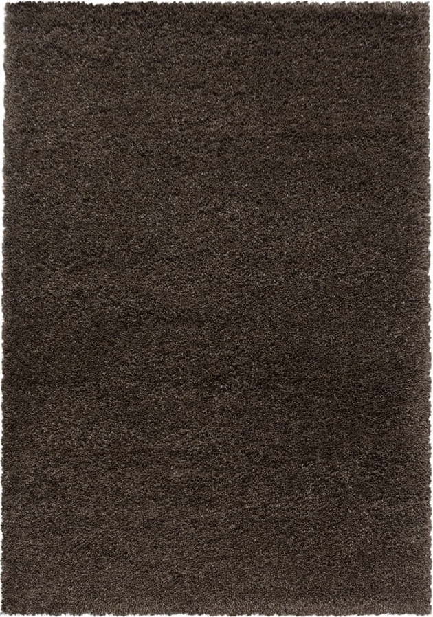 Tmavě hnědý koberec 160x230 cm Fluffy – Ayyildiz Carpets Ayyildiz Carpets