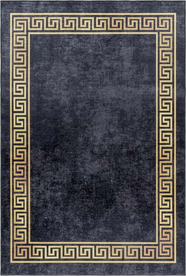 Antracitový pratelný běhoun 80x250 cm Fiesta – Ayyildiz Carpets Ayyildiz Carpets