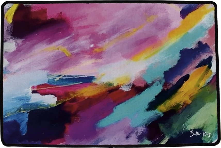 Rohožka 45x75 cm Rainbow Storm – Butter Kings Butter Kings