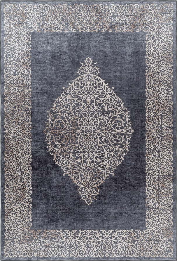 Antracitový pratelný běhoun 80x250 cm Fiesta – Ayyildiz Carpets Ayyildiz Carpets