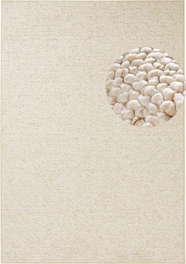 Krémový koberec 140x200 cm Wolly – BT Carpet BT Carpet